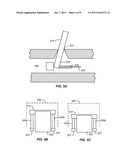 DOCK WITH MOVEABLE CONNECTOR FOR DISPLAY DEVICE diagram and image