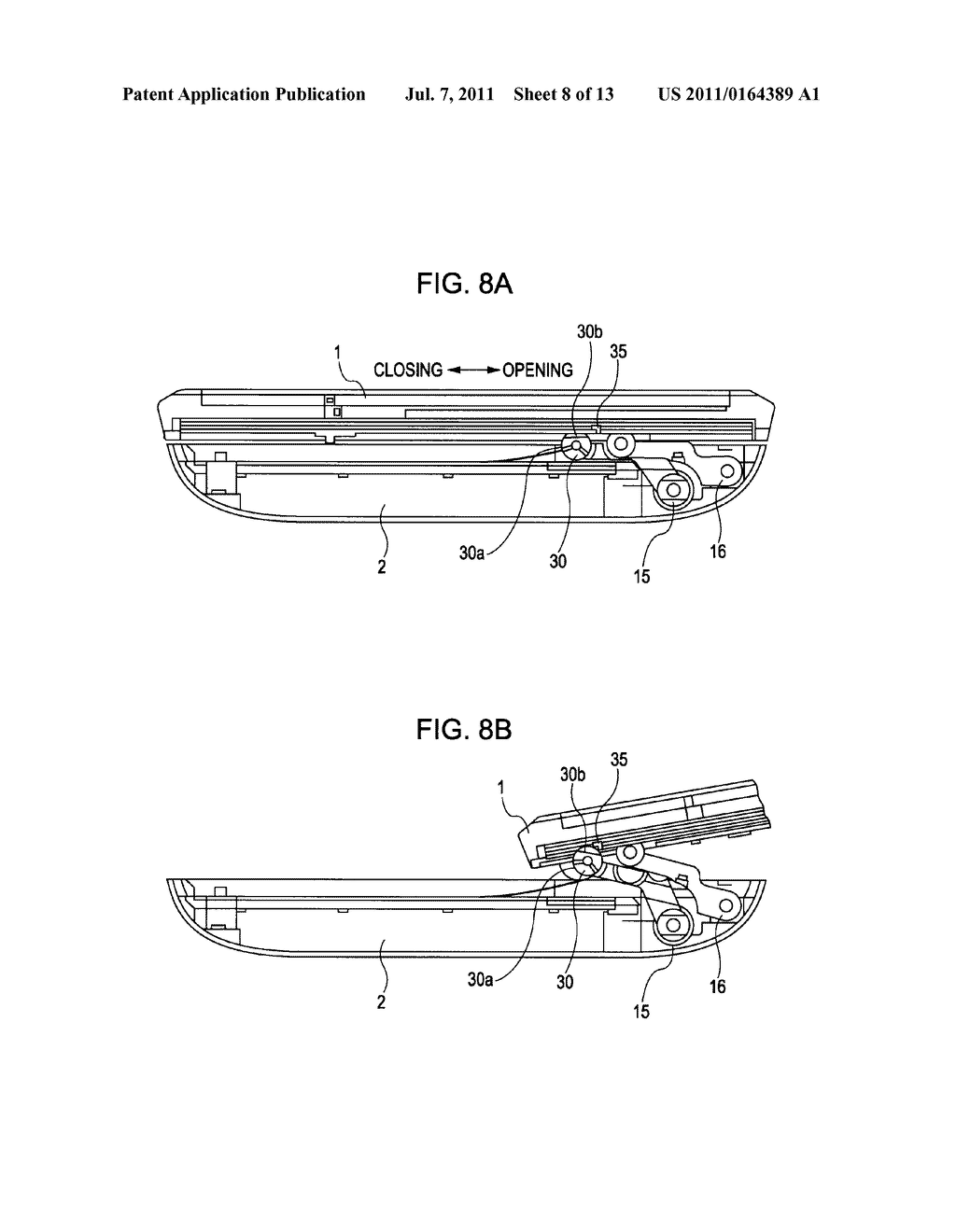 MOBILE TERMINAL APPARATUS, METHOD OF DISPOSING FLEXIBLE BOARD, METHOD OF     CORRECTING CLOSING MANIPULATION, AND METHOD OF PREVENTING DAMAGE TO     FLEXIBLE BOARD - diagram, schematic, and image 09
