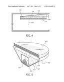 Optical element for inducing a variation of light from a light source diagram and image