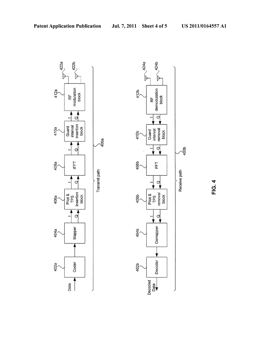 METHOD AND SYSTEM FOR ITERATIVE DISCRETE FOURIER TRANSFORM (DFT) BASED     CHANNEL ESTIMATION USING MINIMUM MEAN SQUARE ERROR (MMSE) TECHNIQUES - diagram, schematic, and image 05