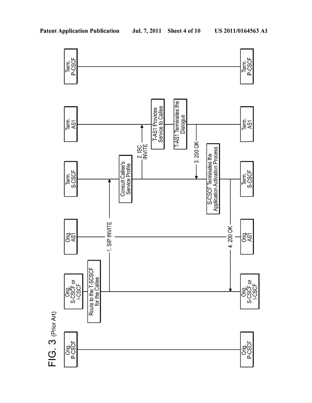 Method of Avoiding or Minimizing Cost of Stateful Connections Between     Application Servers and S-CSCF Nodes in an IMS Network with Multiple     Domains - diagram, schematic, and image 05