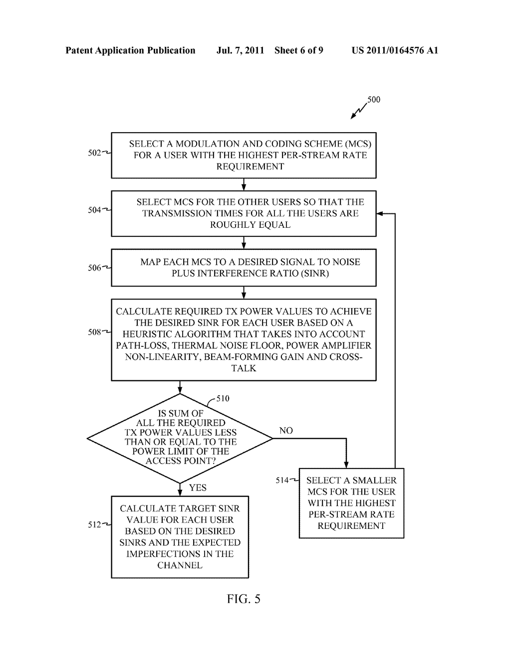 HEURISTIC ALGORITHM FOR CALCULATING TARGET SINR FOR MMSE BEAMFORMING - diagram, schematic, and image 07