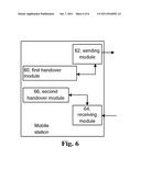 HANDOVER METHOD AND MOBILE STATION diagram and image