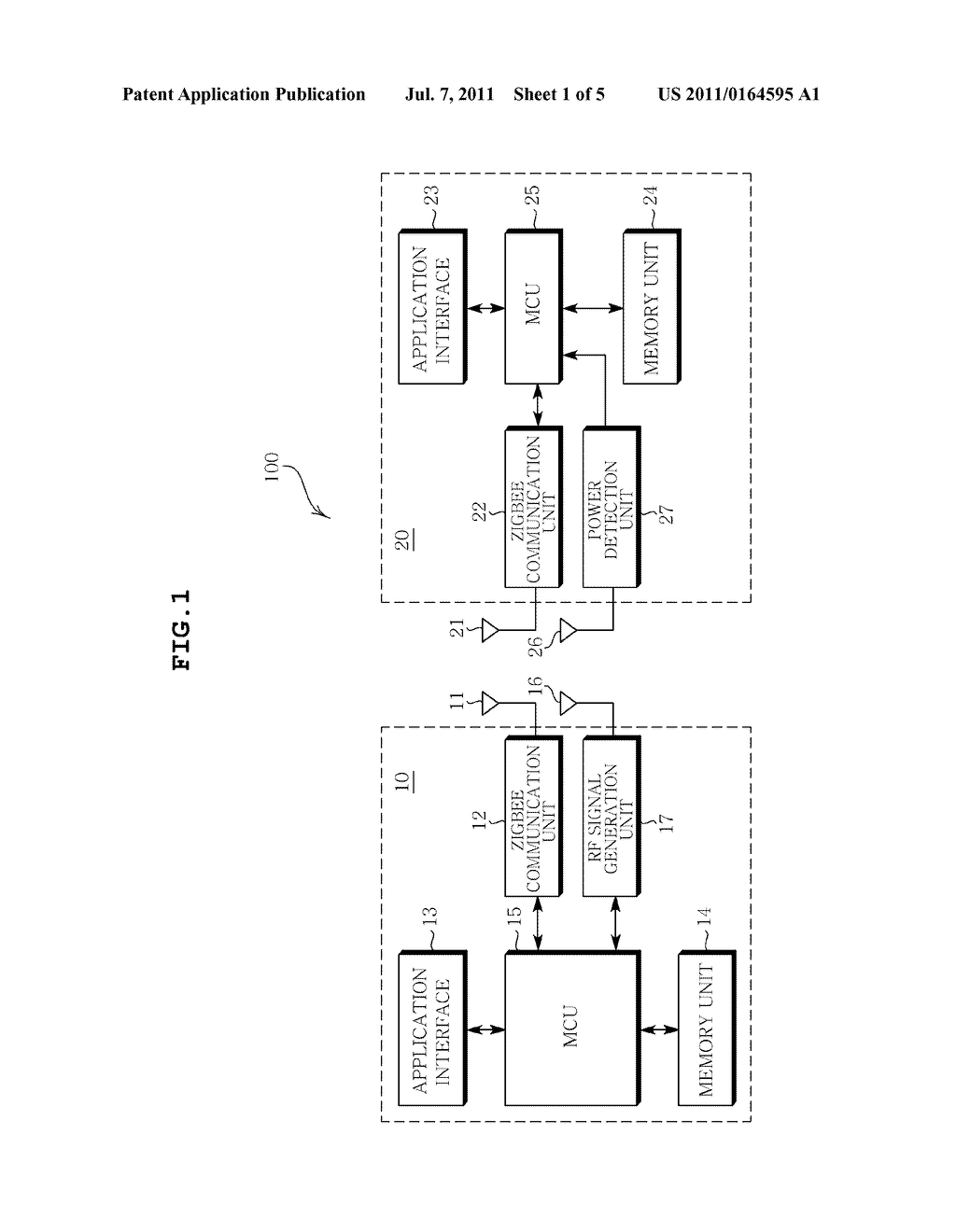 APPARATUS AND METHOD FOR LOW POWER LOCAL AREA COMMUNICATION USING EVENT     SIGNAL CONTROL - diagram, schematic, and image 02