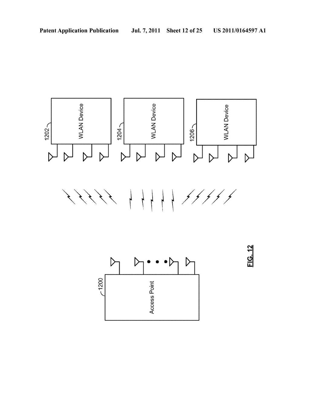 Multi-user uplink communications within multiple user, multiple access,     and/or MIMO wireless communication systems - diagram, schematic, and image 13