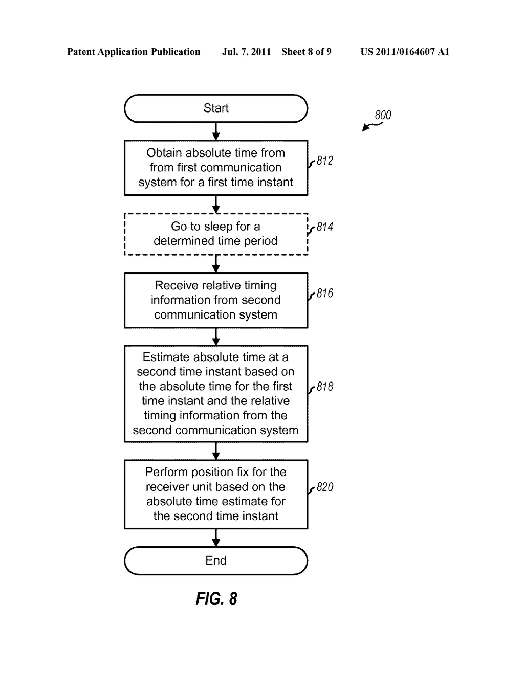 VIRTUAL REAL-TIME CLOCK BASED ON TIME INFORMATION FROM MULTIPLE     COMMUNICATION SYSTEMS - diagram, schematic, and image 09