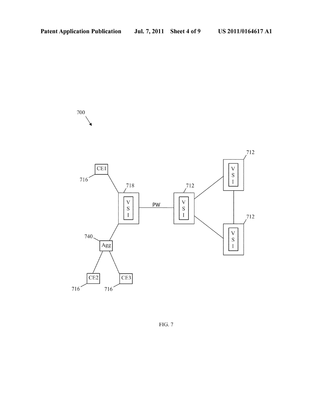 Enhanced Hierarchical Virtual Private Local Area Network Service (VPLS)     System and Method for Ethernet-Tree (E-Tree) Services - diagram, schematic, and image 05