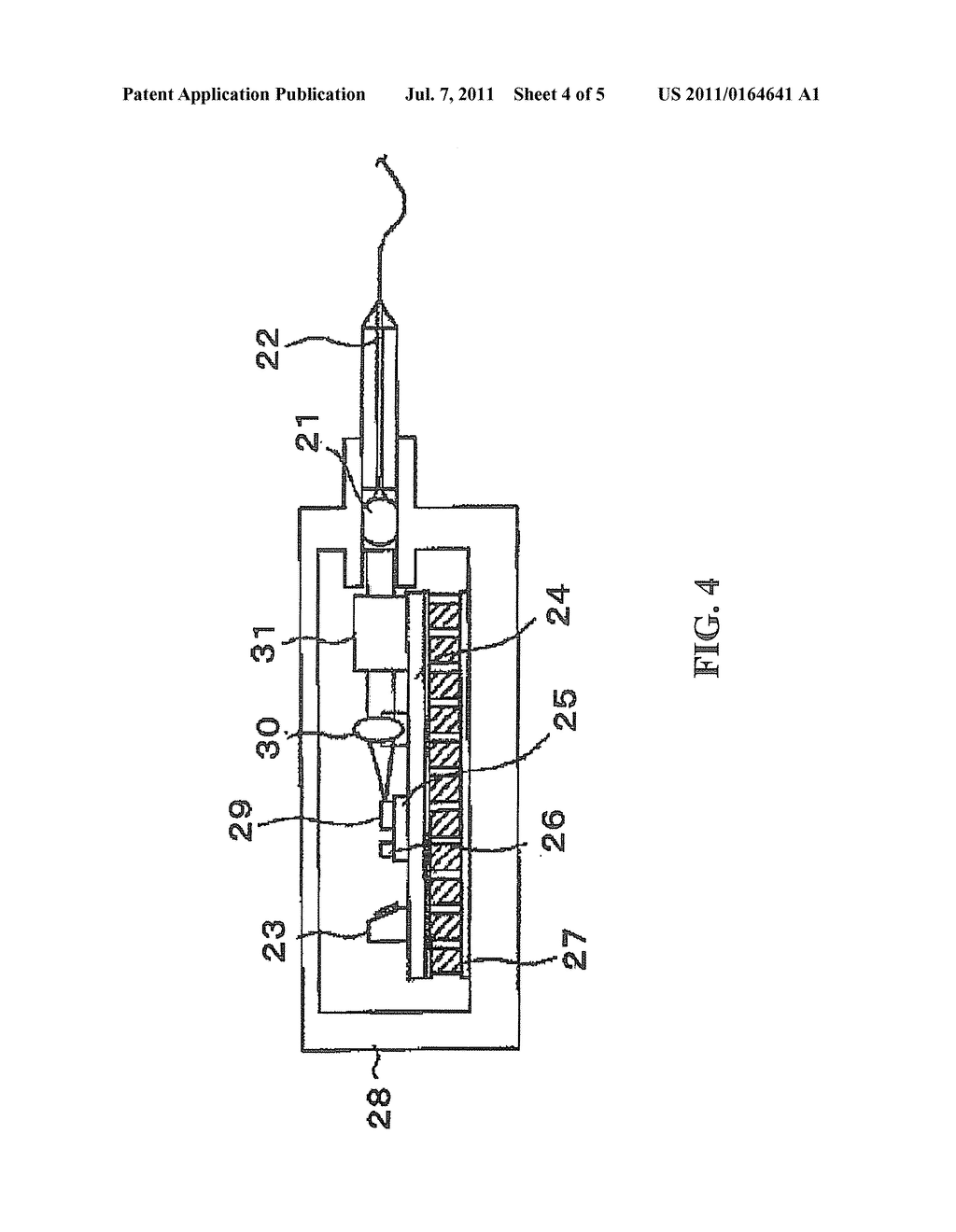 OPTICAL SEMICONDUCTOR DEVICE AND PUMPING LIGHT SOURCE FOR OPTICAL FIBER     AMPLIFIER - diagram, schematic, and image 05