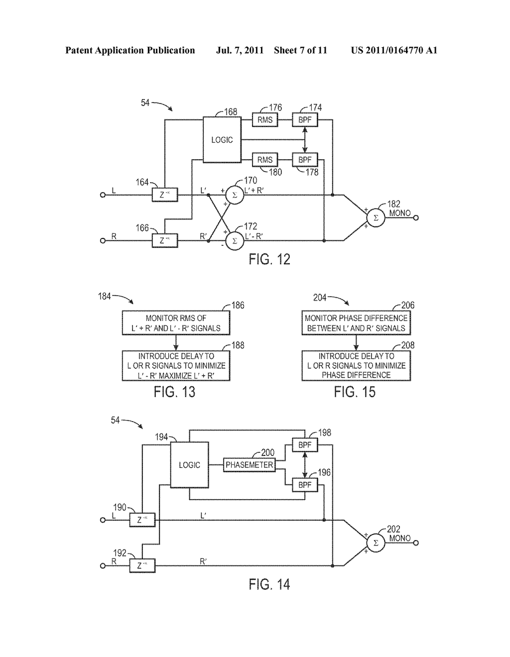 PROCESSING A MULTI-CHANNEL SIGNAL FOR OUTPUT TO A MONO SPEAKER - diagram, schematic, and image 08