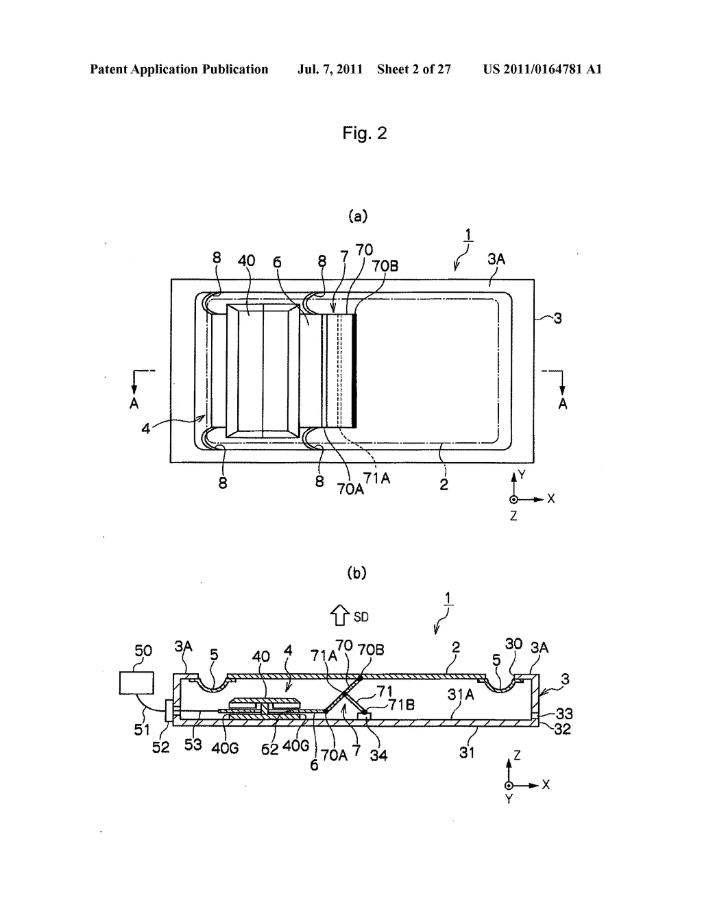 MAGNETIC CIRCUIT FOR SPEAKER DEVICE AND SPEAKER DEVICE - diagram, schematic, and image 03