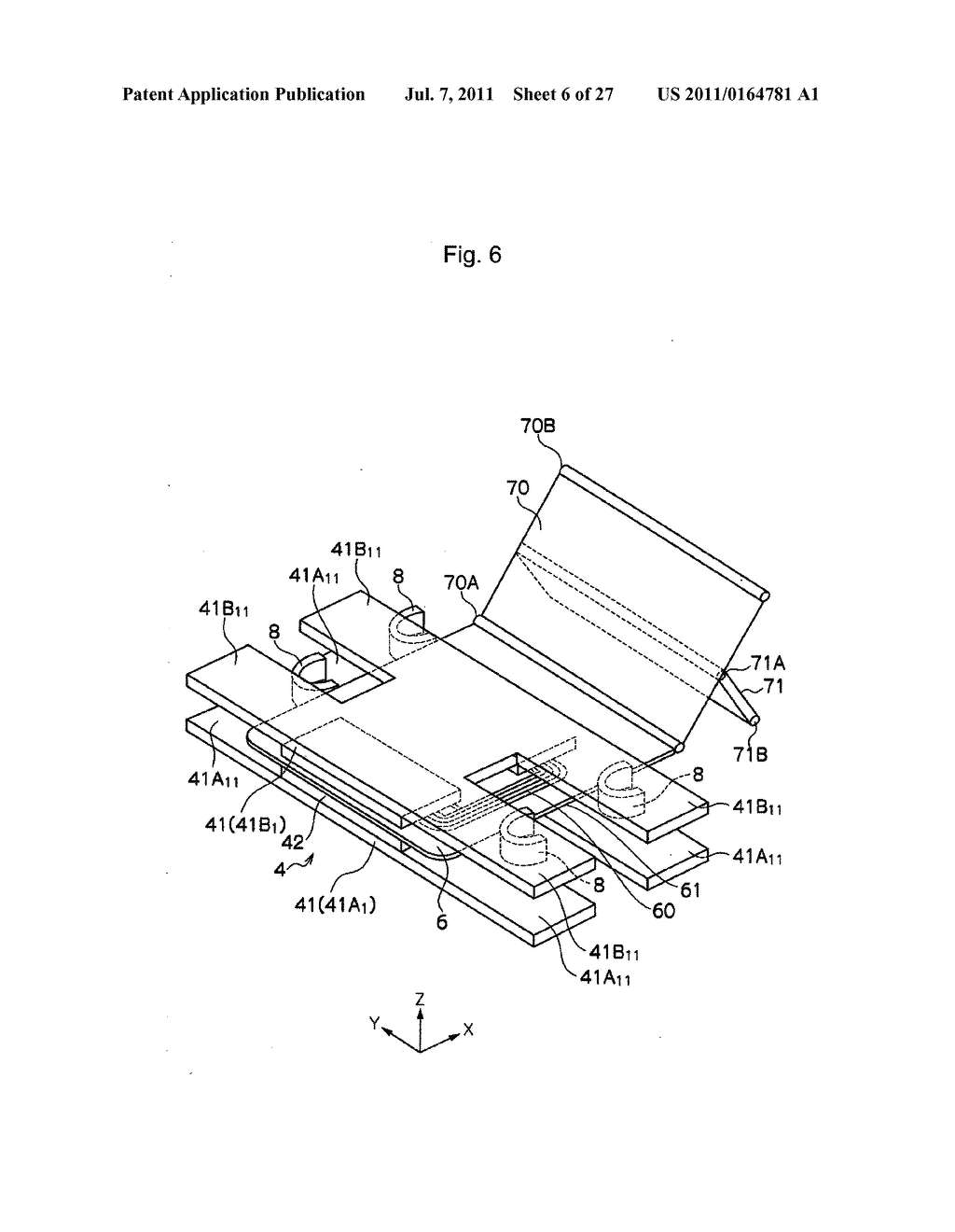 MAGNETIC CIRCUIT FOR SPEAKER DEVICE AND SPEAKER DEVICE - diagram, schematic, and image 07