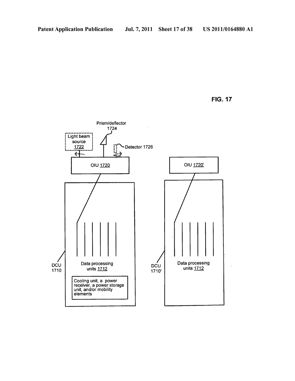 Data center with free-space optical communications - diagram, schematic, and image 18