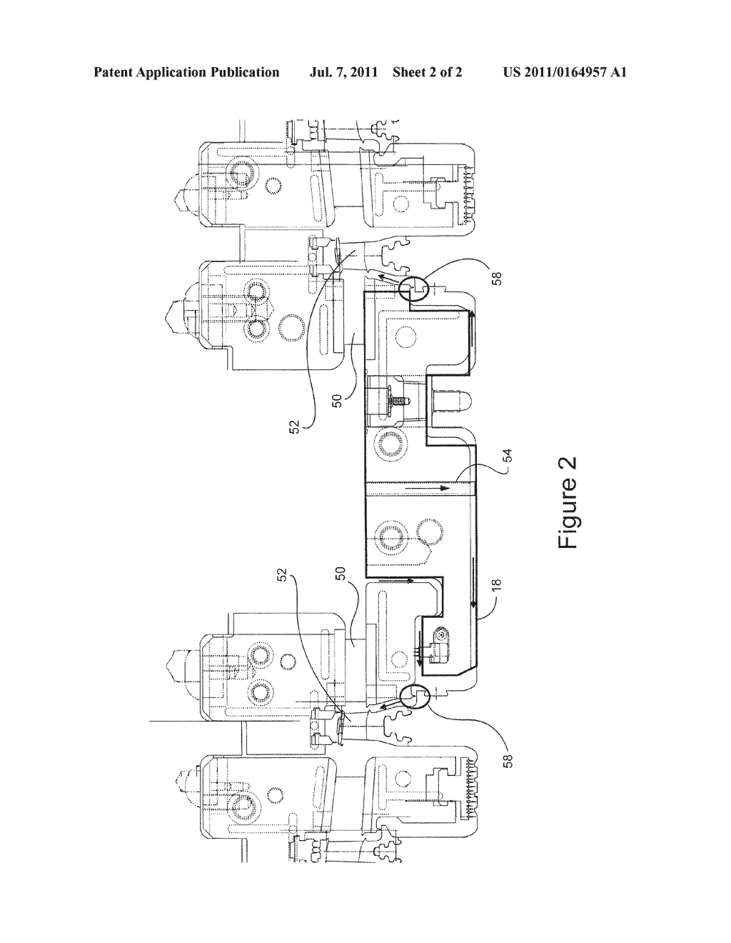 Method and Apparatus for Double Flow Turbine First Stage Cooling - diagram, schematic, and image 03