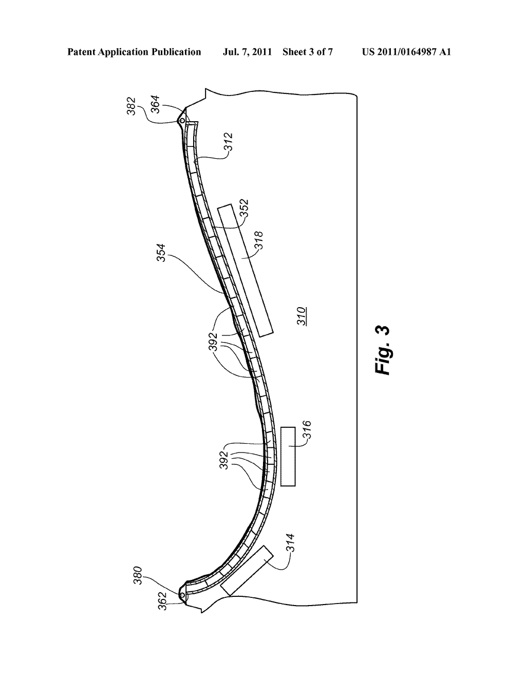 METHOD OF MANUFACTURING A WIND TURBINE BLADE COMPRISING STEEL WIRE     REINFORCED MATRIX MATERIAL - diagram, schematic, and image 04