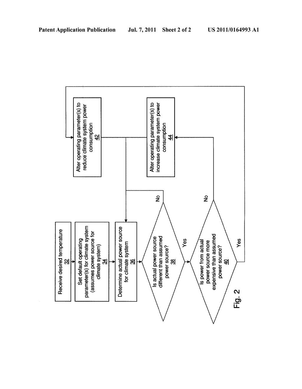 AUTOMOTIVE VEHICLE AND METHOD FOR CONTROLLING POWER CONSUMPTION OF A     COMPRESSOR THEREIN - diagram, schematic, and image 03