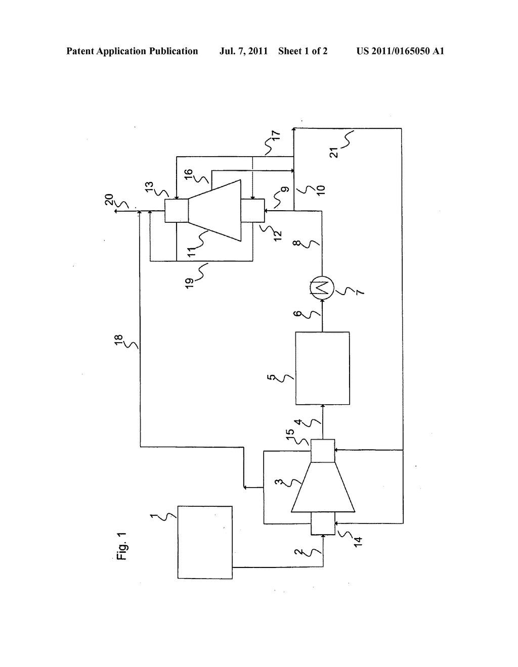 Sealing of no compressor and residaul gas expander in a nitric acid plant - diagram, schematic, and image 02