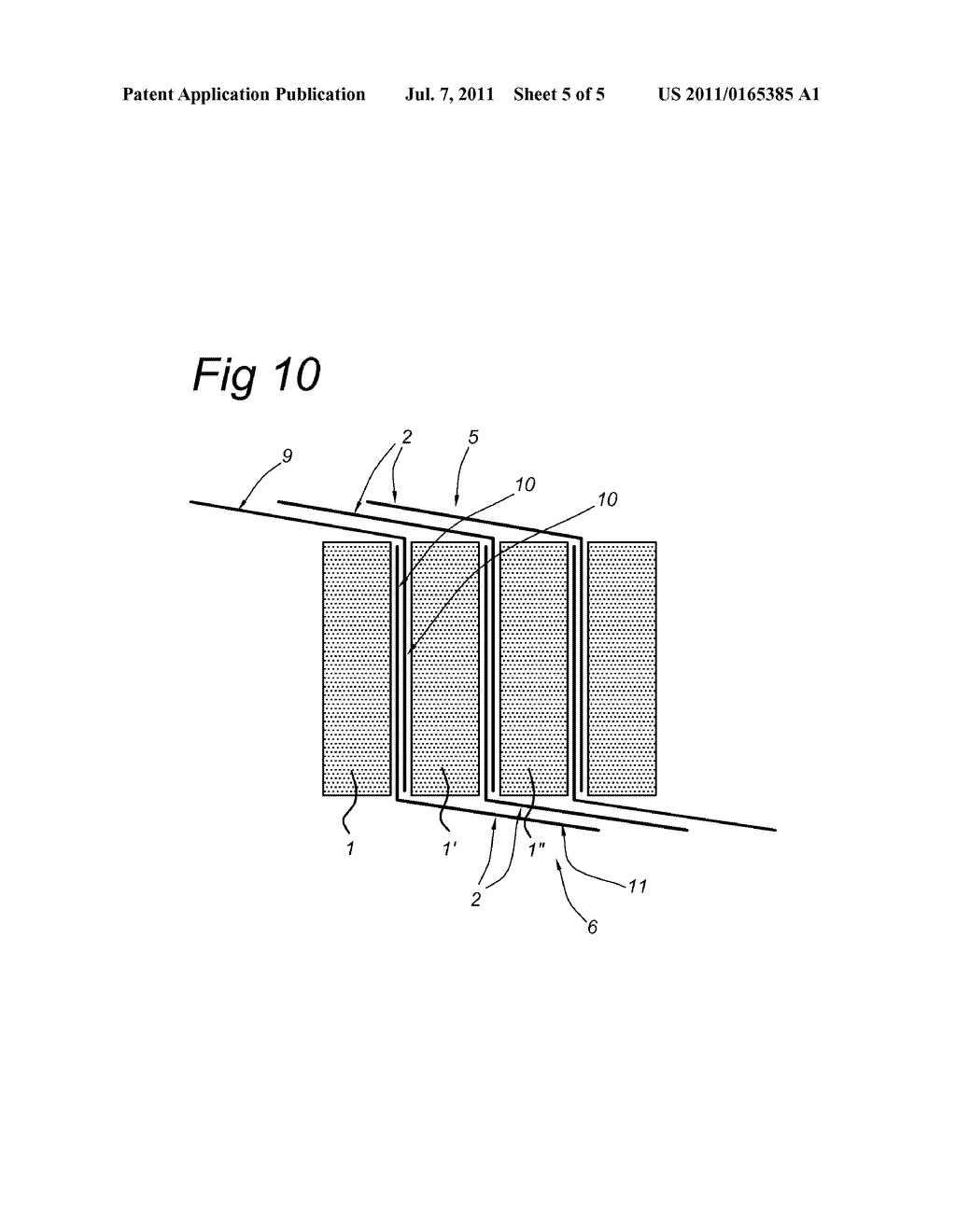 SANDWICH PANEL AND METHOD FOR PRODUCING SUCH A PANEL - diagram, schematic, and image 06