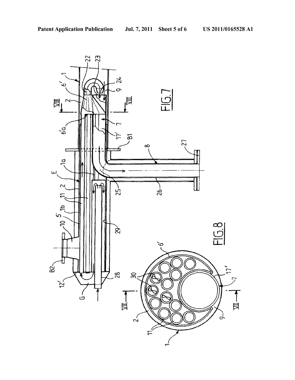 RECUPERATOR FOR A RADIATING TUBE BURNER - diagram, schematic, and image 06