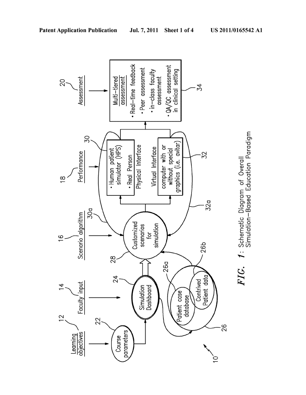 MULTI-PARAMETER, CUSTOMIZABLE SIMULATION BUILDING SYSTEM FOR CLINICAL     SCENARIOS FOR EDUCATING AND TRAINING NURSES AND OTHER HEALTH CARE     PROFESSIONALS - diagram, schematic, and image 02