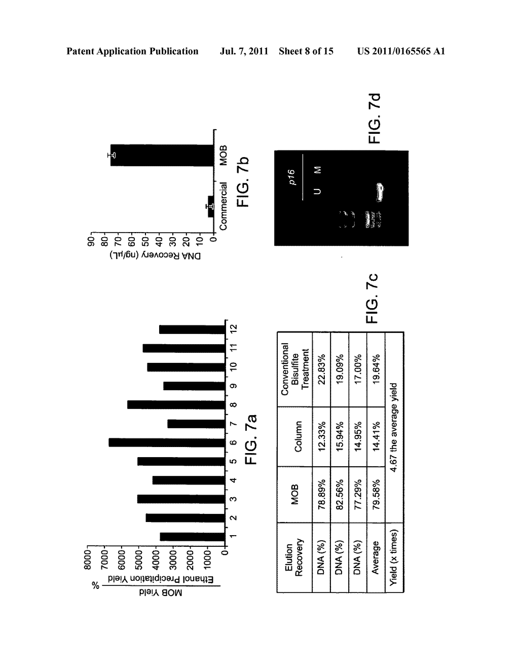 COMPOSITIONS AND METHODS FOR POLYNUCLEOTIDE EXTRACTION AND METHYLATION     DETECTION - diagram, schematic, and image 09
