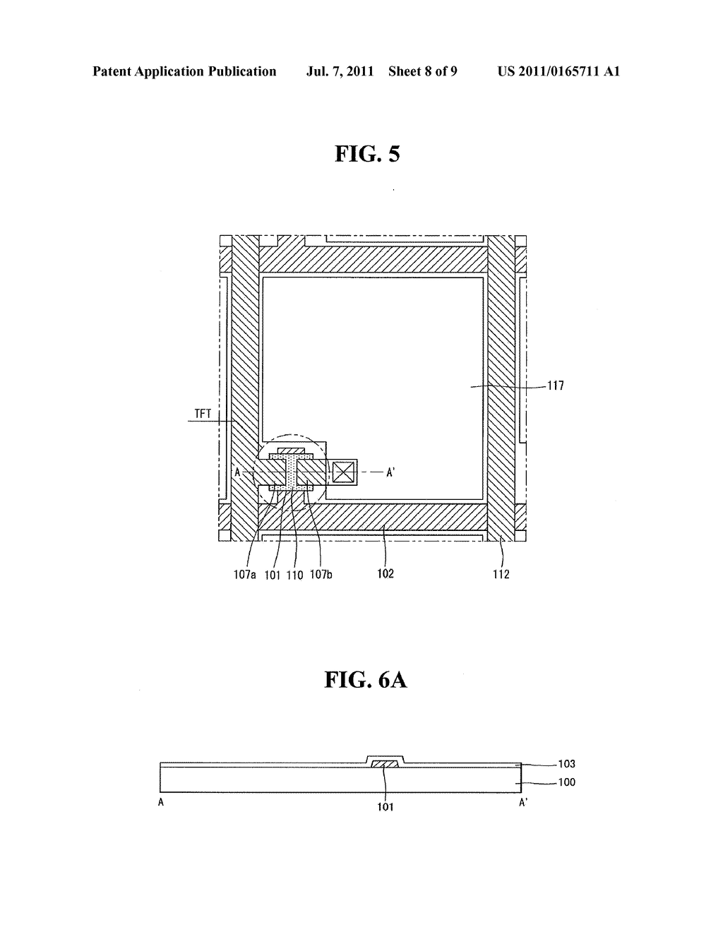 CARBON NANOTUBE DISPERSION LIQUID AND METHOD OF MANUFACTURING THIN LAYER     AND DISPLAY PANEL USING THE SAME - diagram, schematic, and image 09