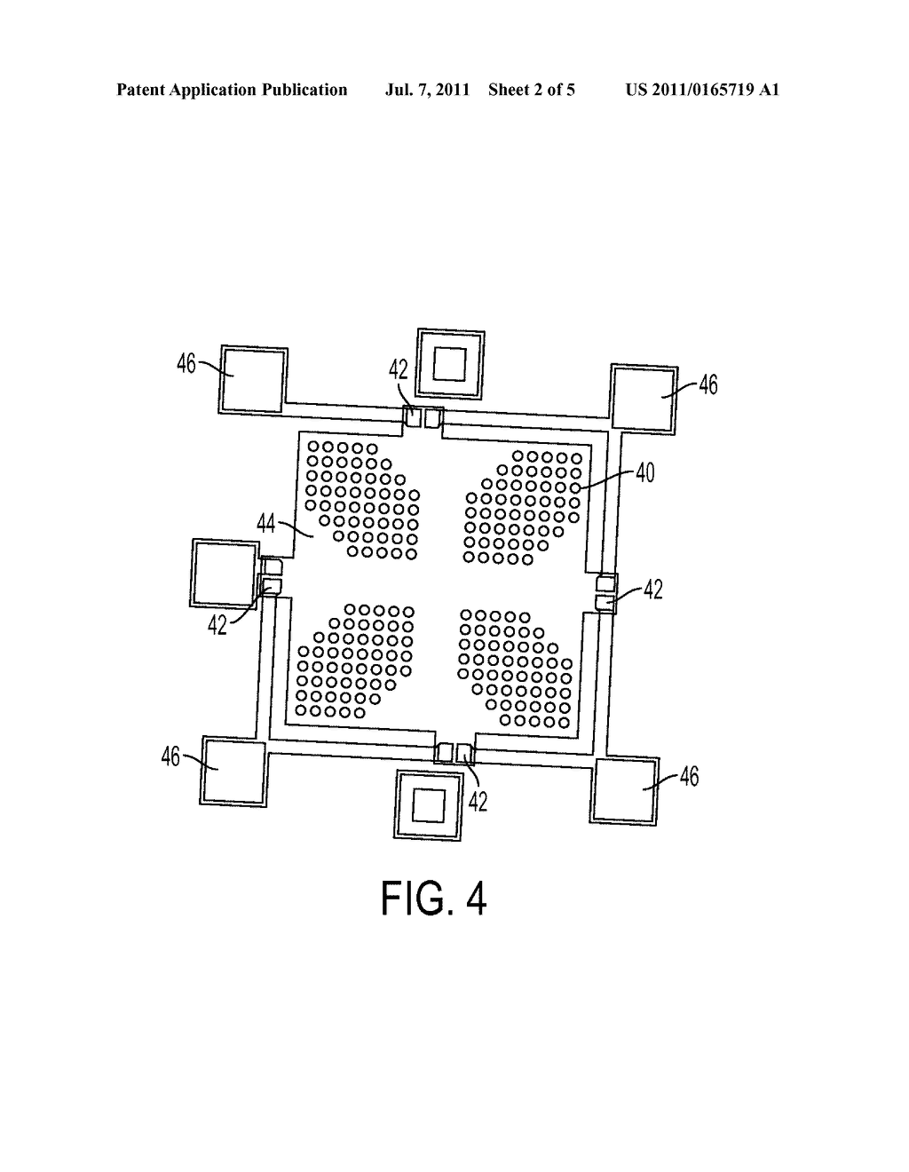 METHODS OF FORMING AN EMBEDDED CAVITY FOR SENSORS - diagram, schematic, and image 03