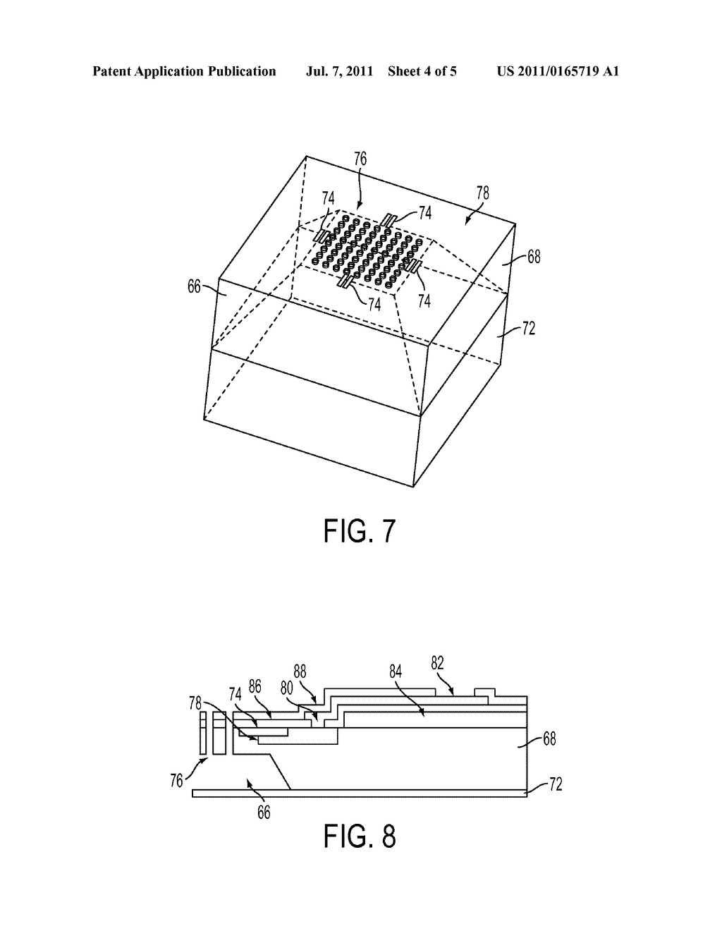 METHODS OF FORMING AN EMBEDDED CAVITY FOR SENSORS - diagram, schematic, and image 05