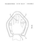 BREASTSTROKE SWIMMING TRAINING PADDLES WITH FINS diagram and image