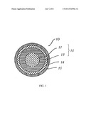 MULTI-LAYER CORE GOLF BALL diagram and image