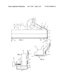 PORTABLE EXERCISE DEVICE FOR MOUNTING TO A BED FRAME diagram and image