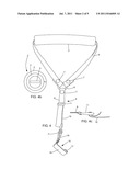 PORTABLE EXERCISE DEVICE FOR MOUNTING TO A BED FRAME diagram and image