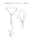 PORTABLE EXERCISE DEVICE FOR MOUNTING TO A BED FRAME diagram and image