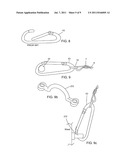 PORTABLE EXERCISE DEVICE FOR MOUNTING TO A BED FRAME diagram and image