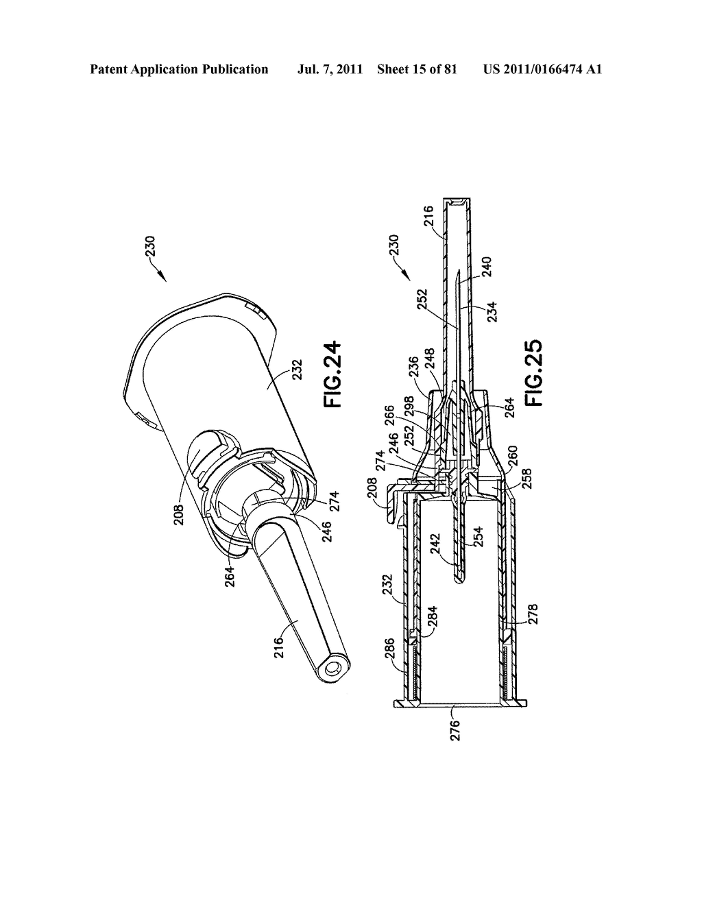 Safety Blood Collection Assembly with Indicator - diagram, schematic, and image 16