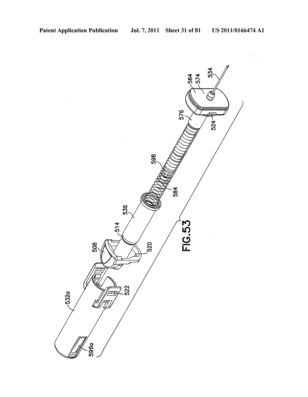 Safety Blood Collection Assembly with Indicator - diagram, schematic, and image 32