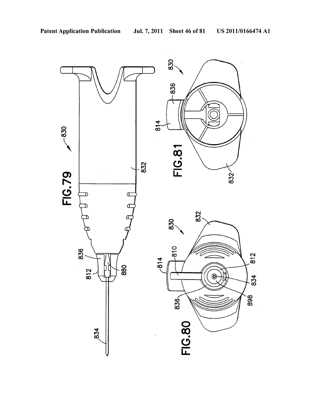 Safety Blood Collection Assembly with Indicator - diagram, schematic, and image 47