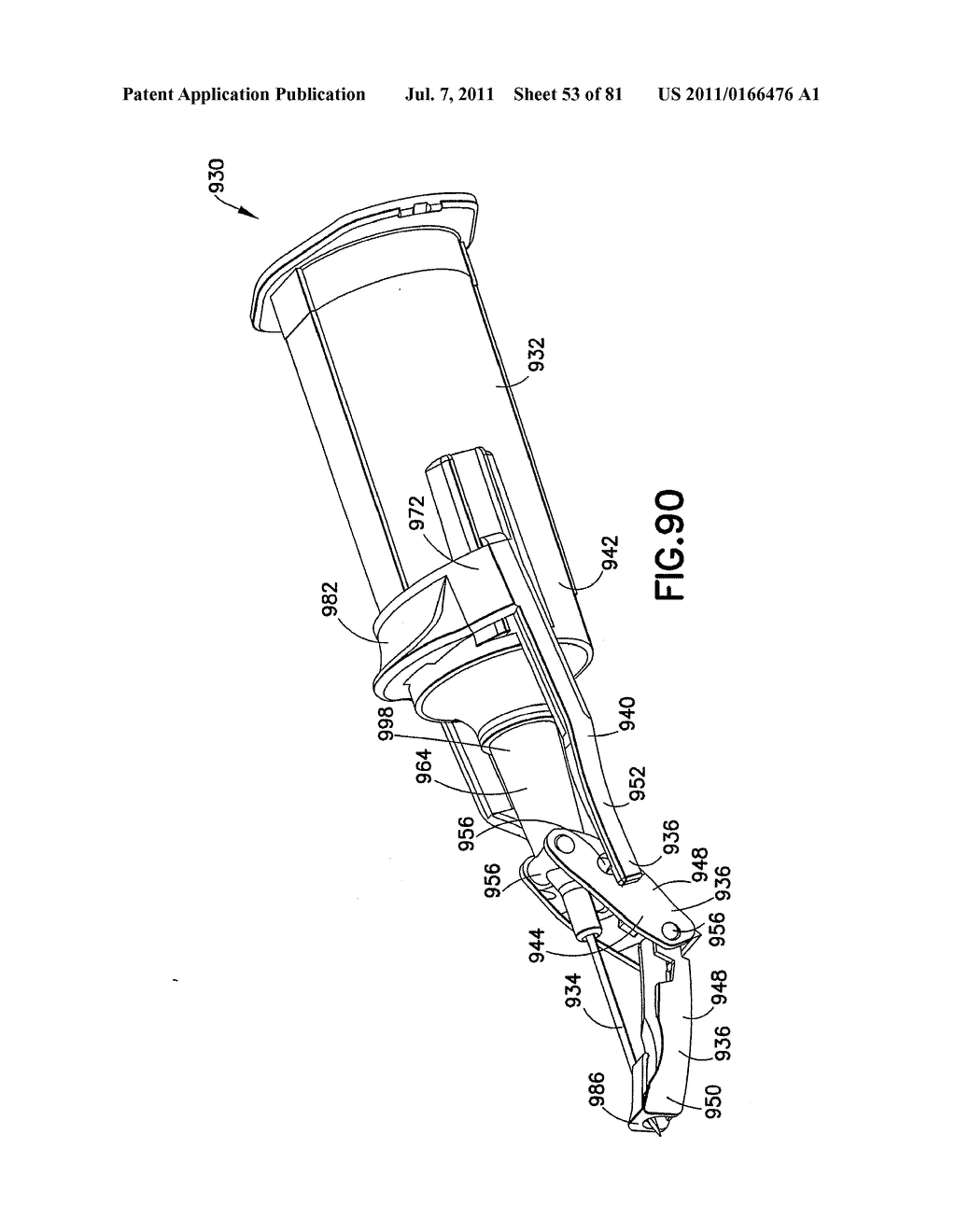 Safety Blood Collection Assembly with Indicator - diagram, schematic, and image 54