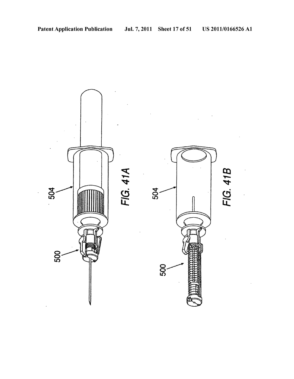 NEEDLE TIP GUARD FOR PERCUTANEOUS ENTRY NEEDLES - diagram, schematic, and image 18