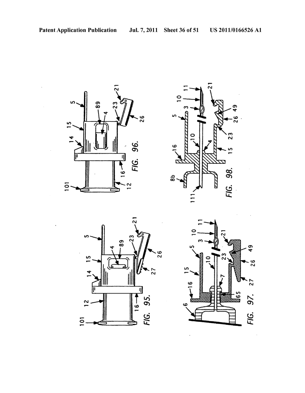 NEEDLE TIP GUARD FOR PERCUTANEOUS ENTRY NEEDLES - diagram, schematic, and image 37