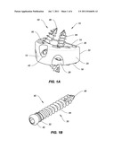 SPINAL IMPLANT CONFIGURED FOR MIDLINE INSERTION diagram and image