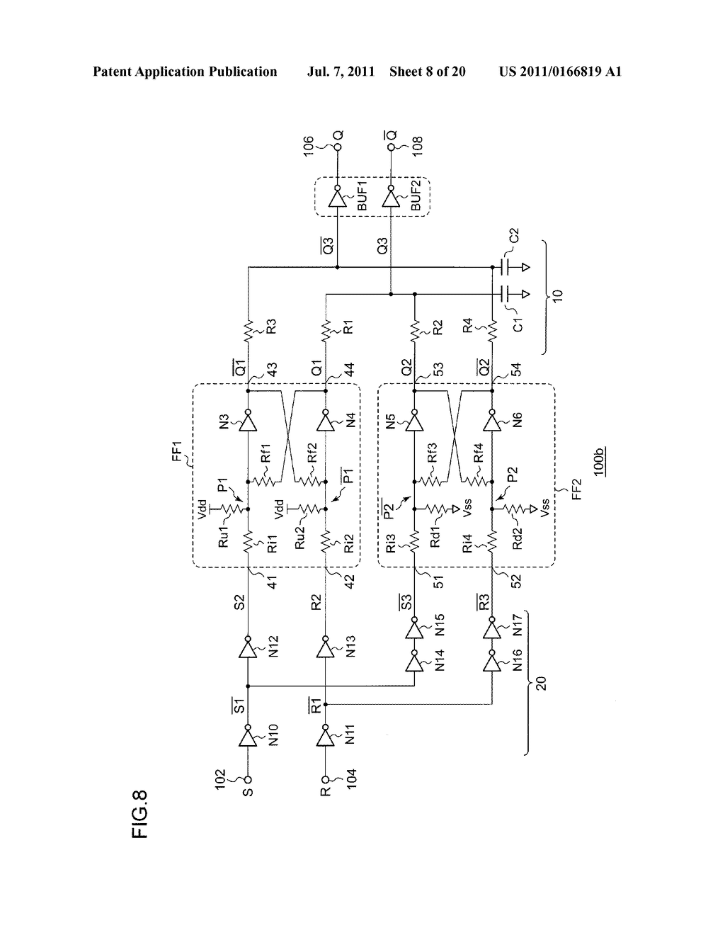 DIFFERENTIAL SR FLIP-FLOP - diagram, schematic, and image 09