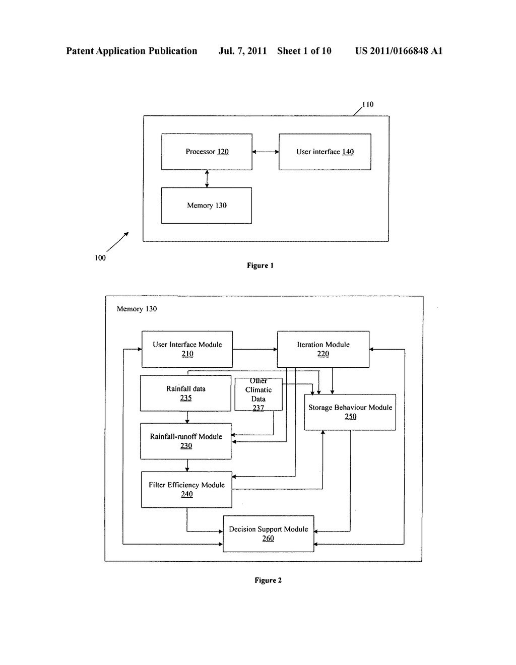 METHOD AND SYSTEM FOR MODELLING WATER TREATMENT AND HARVESTING - diagram, schematic, and image 02
