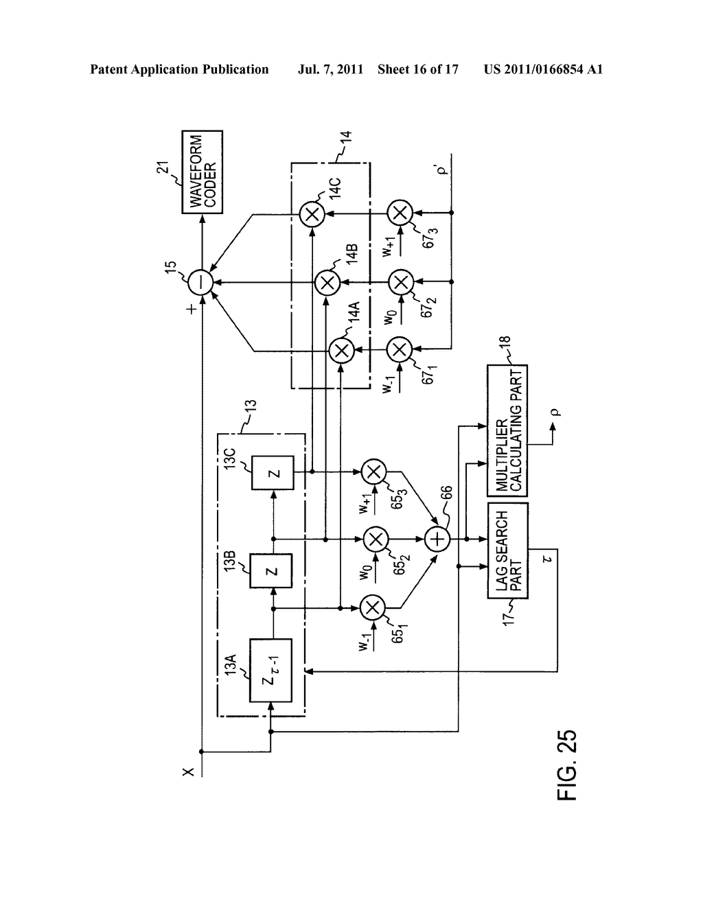 METHOD, APPARATUS, PROGRAM AND RECORDING MEDIUM FOR LONG-TERM PREDICTION     CODING AND LONG-TERM PREDICTION DECODING - diagram, schematic, and image 17