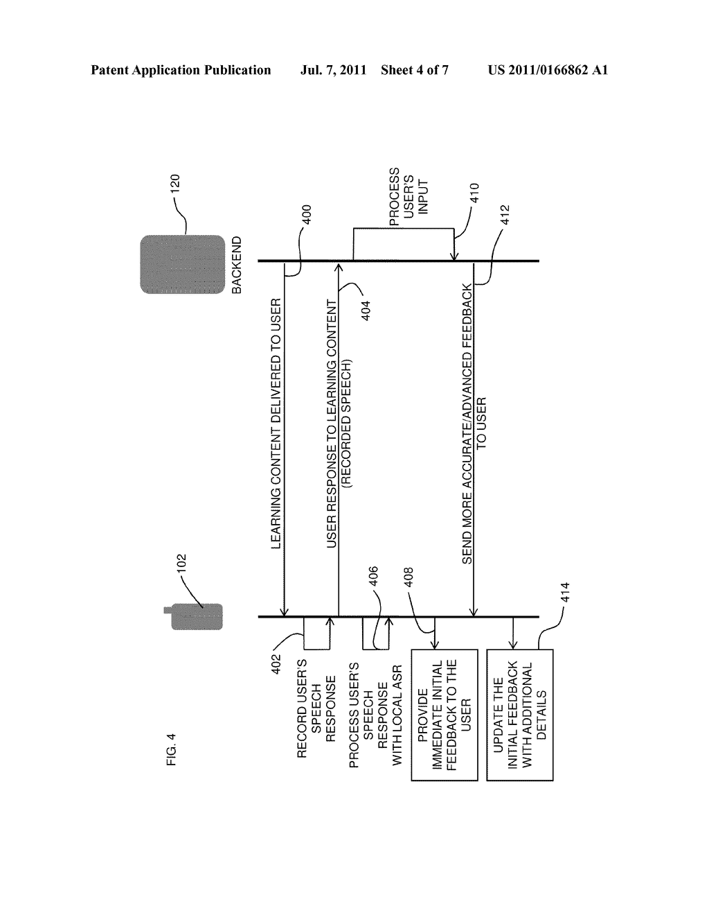 SYSTEM AND METHOD FOR VARIABLE AUTOMATED RESPONSE TO REMOTE VERBAL INPUT     AT A MOBILE DEVICE - diagram, schematic, and image 05