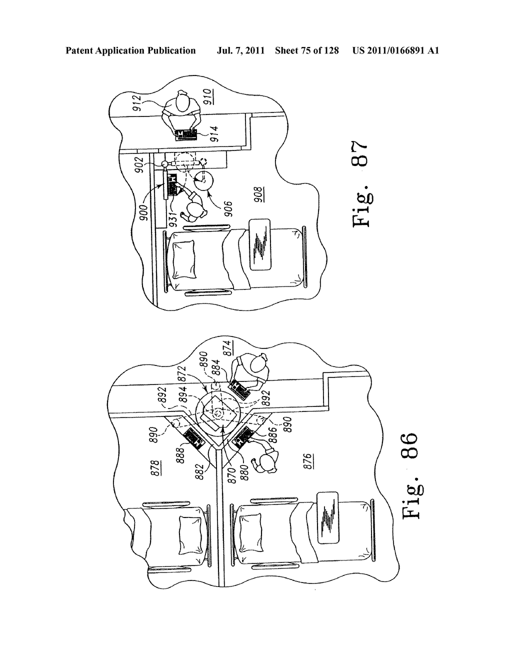 HOSPITAL BED COMPUTER SYSTEM WITH PHARMACY INTERACTION - diagram, schematic, and image 76