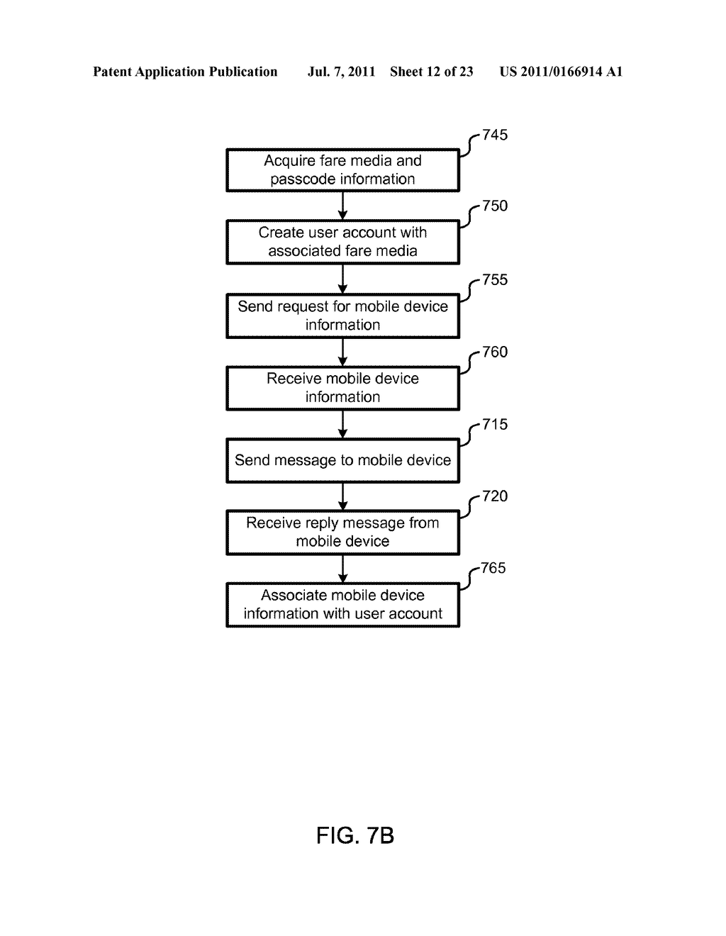 RELOADABLE PREPAID CARD DISTRIBUTION, RELOAD, AND REGISTRATION IN TRANSIT - diagram, schematic, and image 13