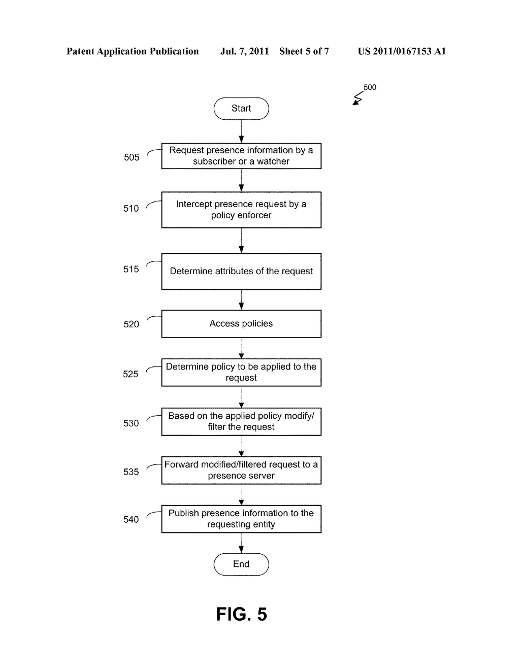 POLICY-BASED EXPOSURE OF PRESENCE - diagram, schematic, and image 06