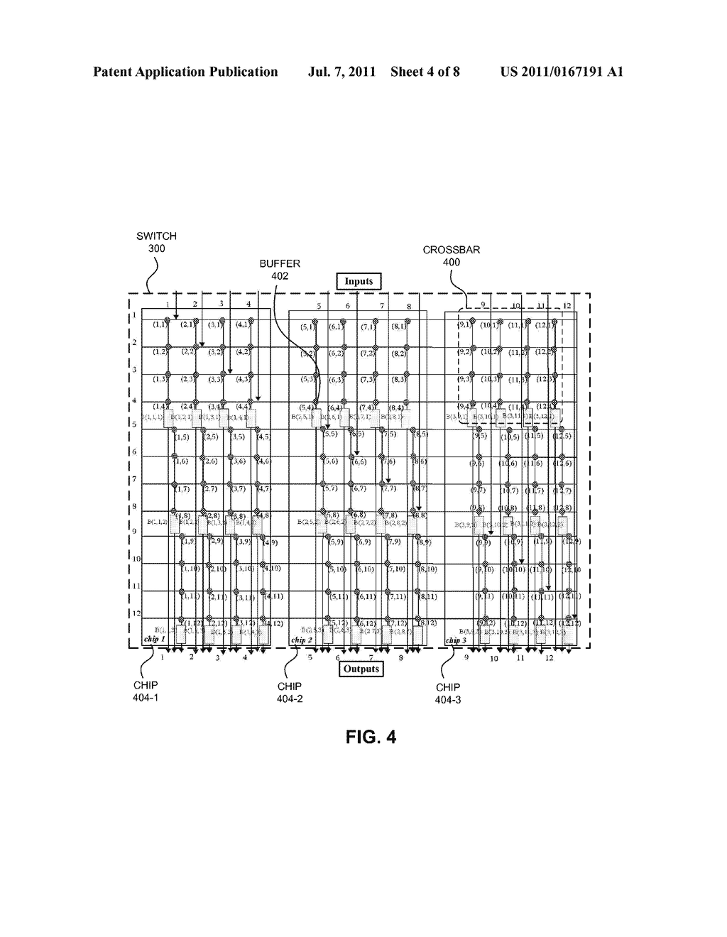 ARCHITECTURE FOR AN OUTPUT BUFFERED SWITCH WITH INPUT GROUPS - diagram, schematic, and image 05