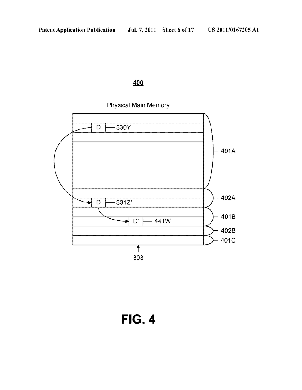 SEAMLESS APPLICATION ACCESS TO HYBRID MAIN MEMORY - diagram, schematic, and image 07