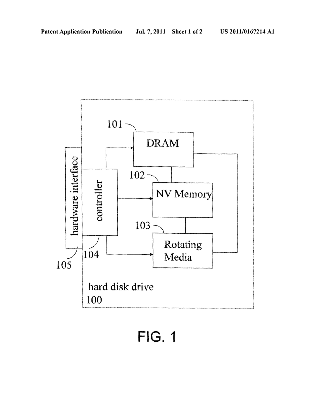 Method And Apparatus To Manage Non-Volatile Disk Cache - diagram, schematic, and image 02